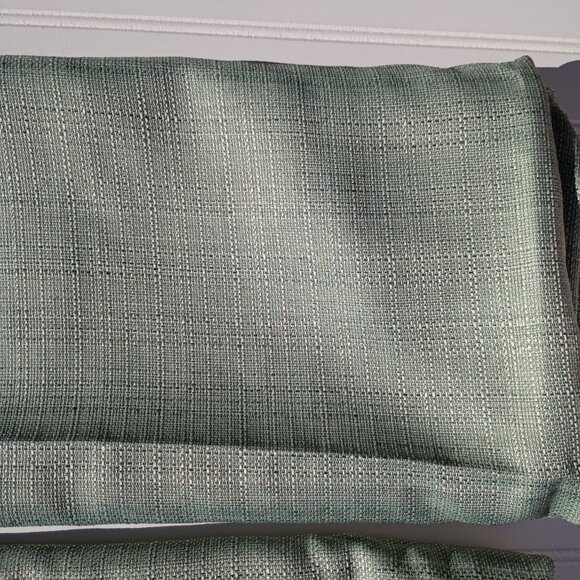 Jinchan Curtain Panels Green Linen Textured Curtains 38x 96 Rod Pocket Drapes - Picture 6 of 11